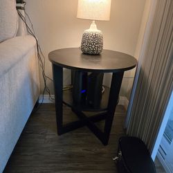 Laminate wood End Table