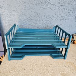 Get Organized With These 2 Stackable Letter ✉️ Trays/Both For $5