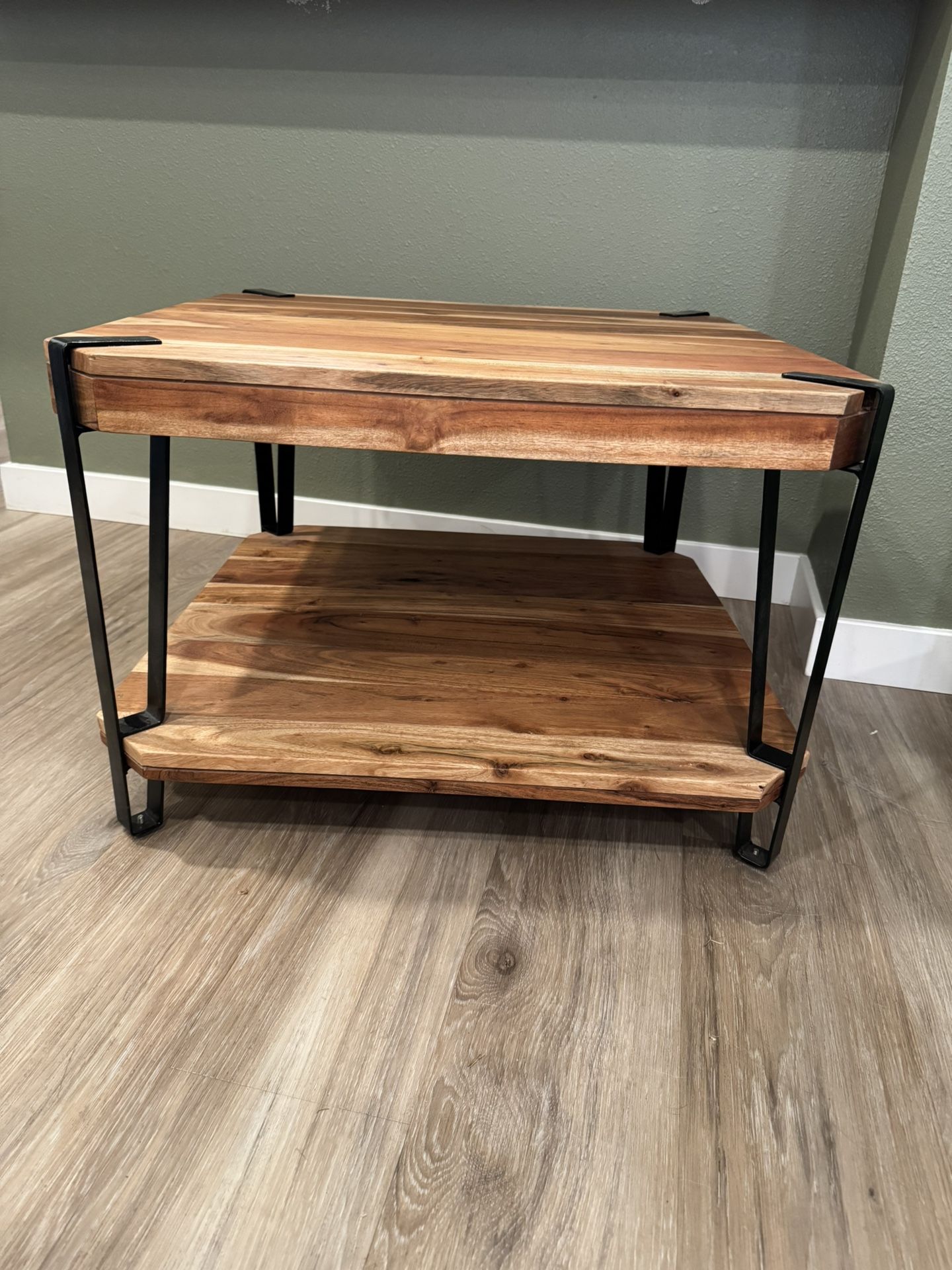 27” Square Coffee Table, Solid Wood