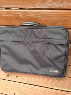 Briefcase/Laptop bag - black nylon