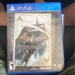 Batman Return To Arkham 