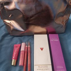 Diva And My Happy Perfume's, Make Up Bag, Lip Glosses. All New
