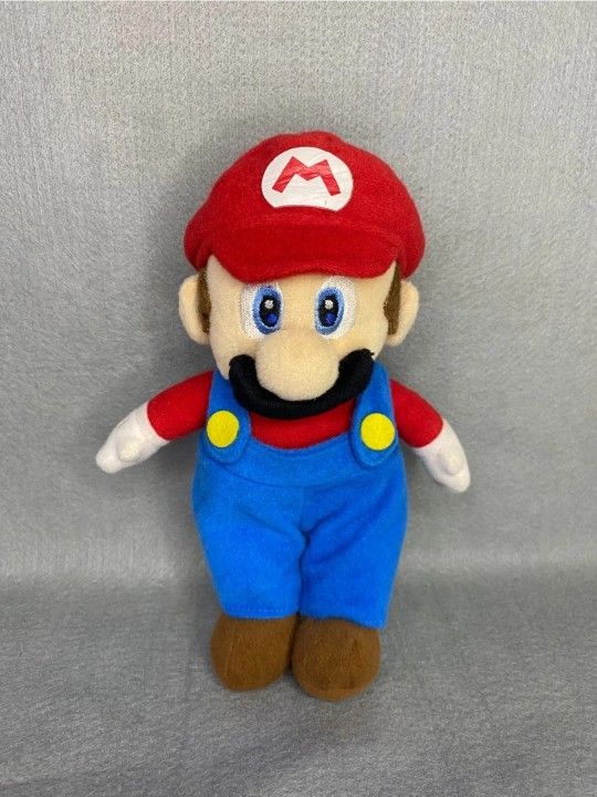 Super Mario Party 5 Sanei Hudson Soft 2003 Beanie Plush Small 7" Toy