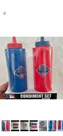 Chicago Cubs MLB Condiment Set Tail Gate Party