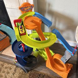 Little People Hot Wheel Track