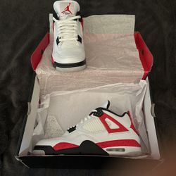 Jordan 4 Red Cement