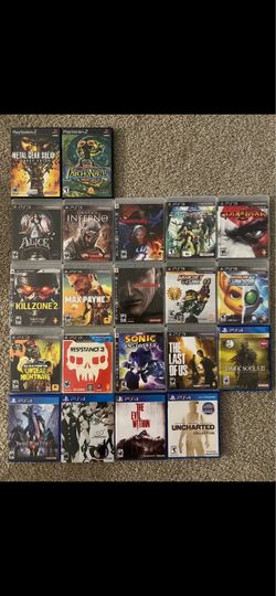 PS2/PS3/PS4 Collector’s Lot - TRADES Preferred