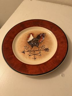 Chicken Plate Decoration