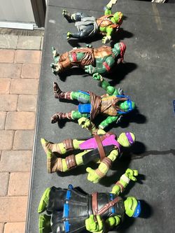 TMNT Action Figure Lot of 8