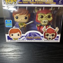 FUNKO POP-The Black Cauldron Taran & Horned King - Disney