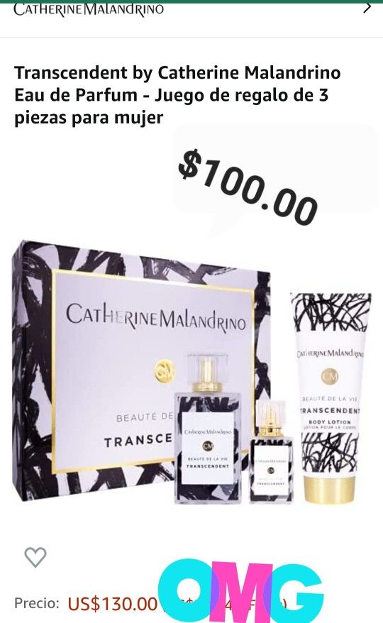 perfume set $100
