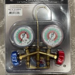 ‏Freon Gauge & Hose