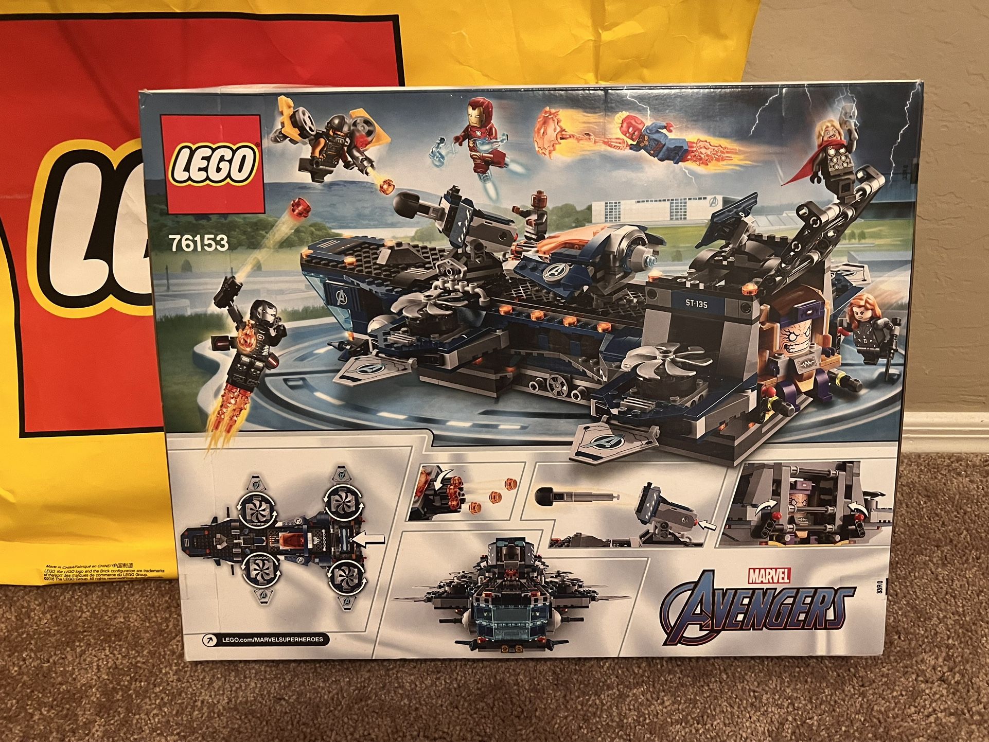 Lego Marvel Avengers Lego Modok Set LEGO® Avengers: Hulk Lab Smash