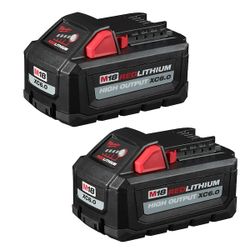Milwaukee M18 RedLithium High Output XC6.0 Battery 2-Pack
