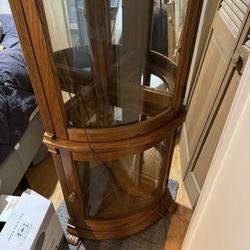 Corner Curio Cabinet