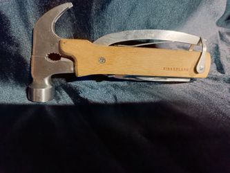 Kikkerland Wood Hammer Multi-Tool (10-in-1)