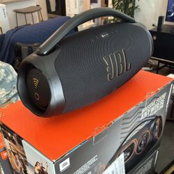 JBL Boombox 3 Wi-Fi & Bluetooth Portable Speaker – Massive Bass, 24-Hour Battery, Hi-Res Audio, Waterproof & Dustproof (IP67)