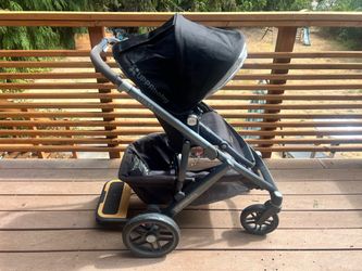 Uppababy Vista stroller with piggyback