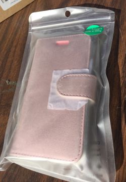 iPhone 7 or eight new Wallet case Color gold rose
