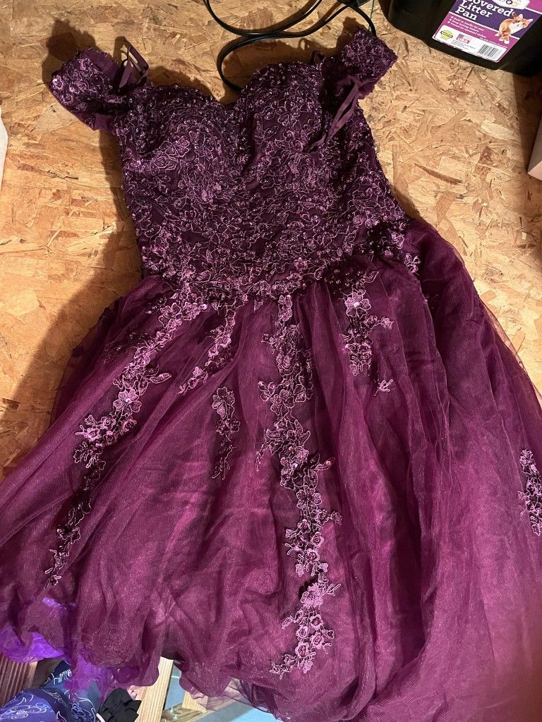 Purple Prom Dress