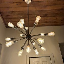 Sputnik Starburst MId century  Chandelier