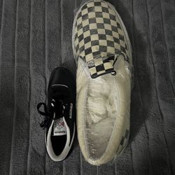Size 66 Vans “Off The Wall”  Slip on Checkerboard Shoe Collectible