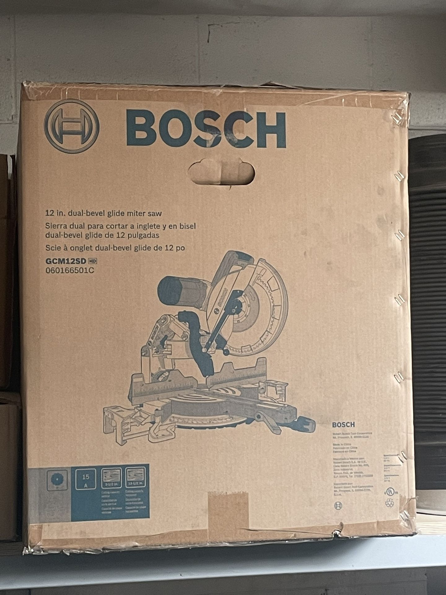 Bosch 12” Sliding Bevel Mitre Saw