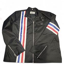 Peter Fonda Inspired Jacket Captain America Easy Rider Movie Nylon