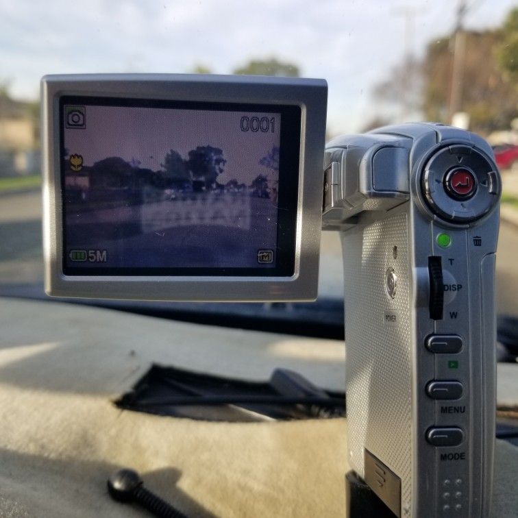 video Camara had sd ca for car o party