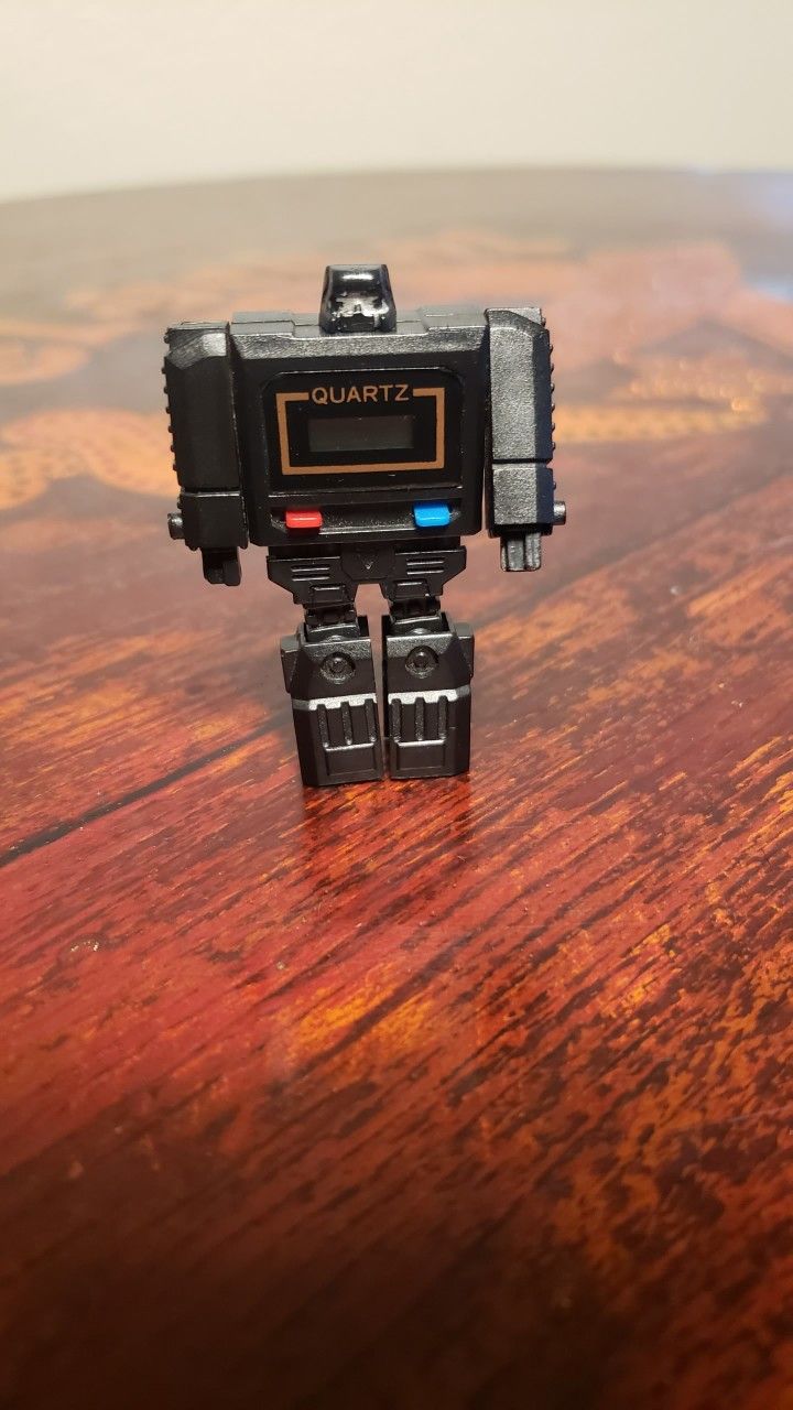 Vintage Quartz Robot Transforming Watch 80s G1 Transformers unbranded GoBots