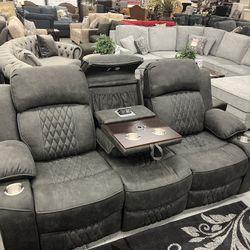 Furniture, sofa, sectional chair, recliner, couch, coffee table TV stand