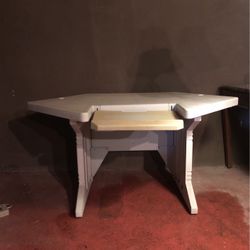 Computer Desk With Adjustable Keyboard 