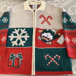 Star Wars Ewok Christmas Spirit Jersey Sweater Unisex Small