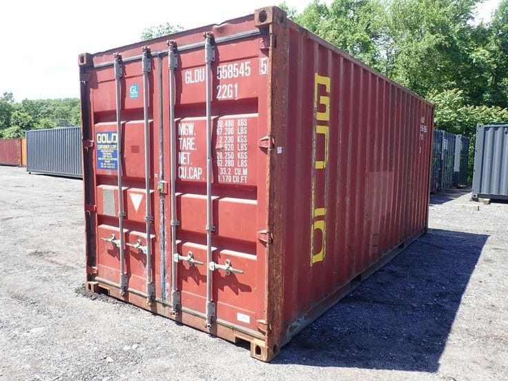 20ft and 40ft Used Shipping Container Available in Jacksonville, FL for