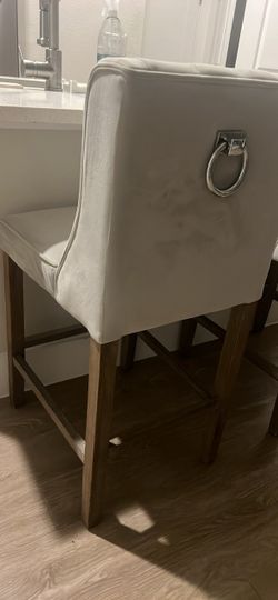Gray Bar Stools (set of 2)