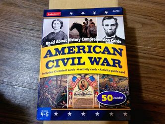 THE AMERICAN CIVIL WAR HISTORY CARDS AND A COLLECTION OF CIVIL WAR  SONGS