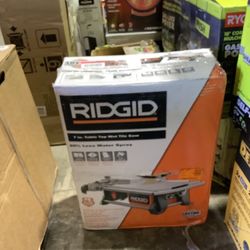 RIDGID 6.5 Amp Corded 7 in. Table Top Wet Tile Saw
