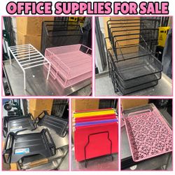 Office supplies and equipment