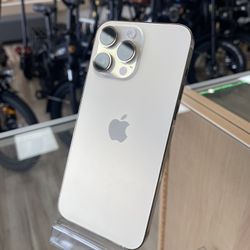 Gold iPhone 14 Pro Max! Fully Unlocked Can Be Used With Any Carrier! Shop Without Using Credit! $0 To $100 Down To Take It Today! 
