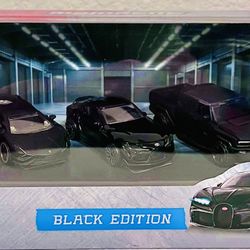 Majorette Black Edition Diecast Car Set – Premium Collection 🔥
