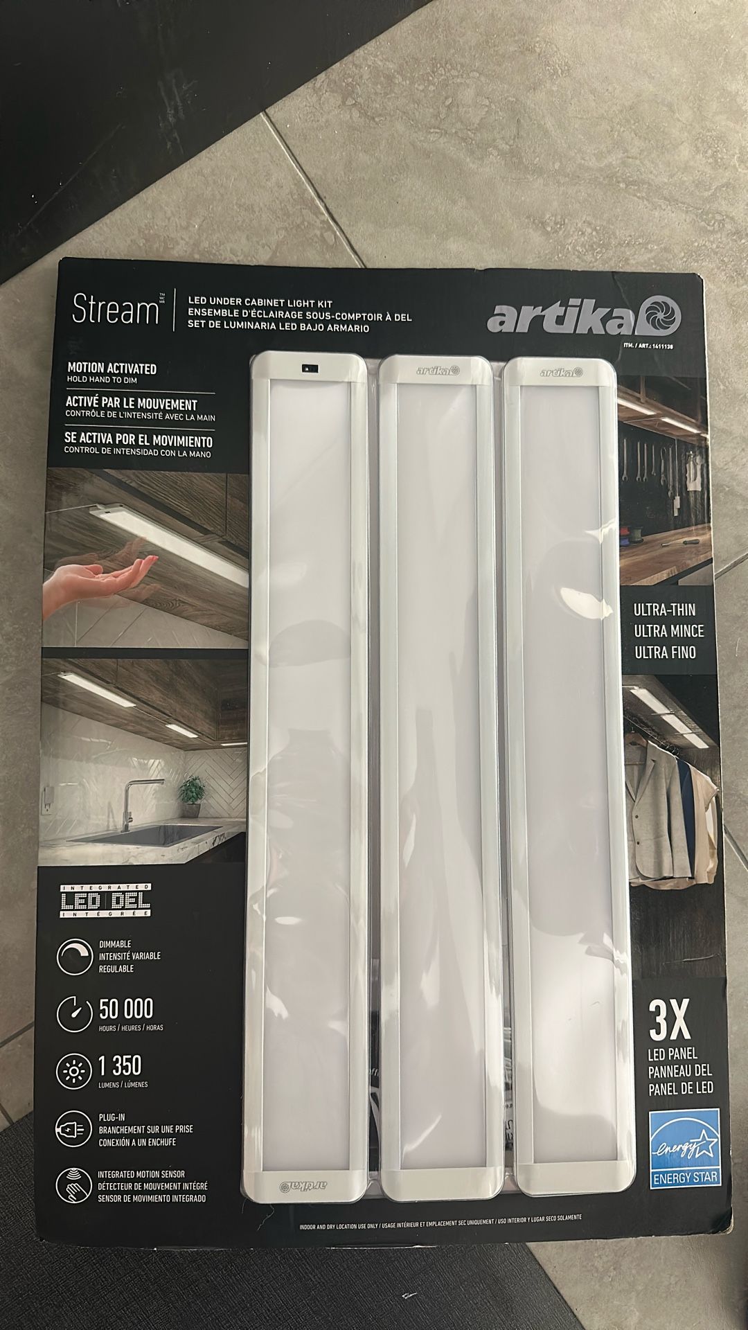 Artika Stream Led Under Cabinet Light Kit