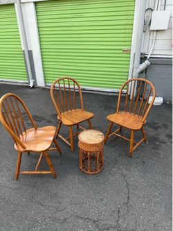 Set of three seats