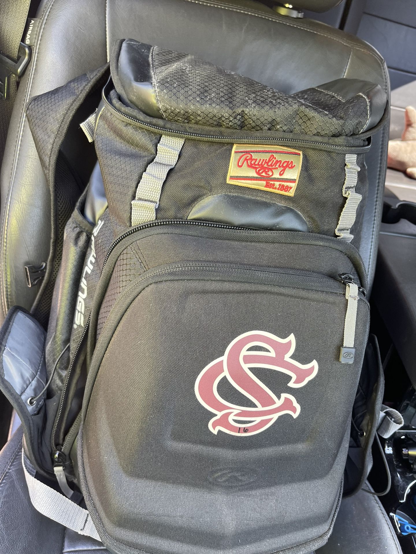 Player Team Issued South Carolina Gamecocks Baseball Bag