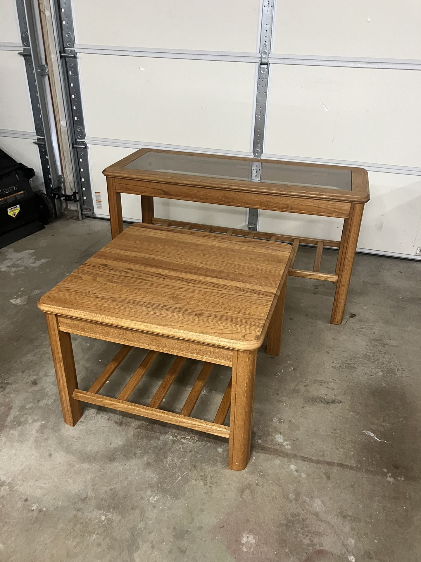 Hallway Or Sofa Table And End Table Solid Oak
