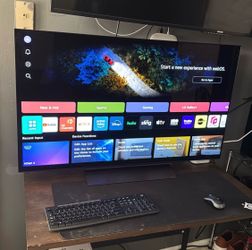 LG Gaming C4 48 Inch Class OLED evo AI 4K Smart TV 2024 - OLED48C4PUA