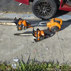 Echo Gas Chainsaws And Blower