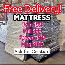 New Mattresses  Twin mattress Full mattress Queen mattress  King mattress  Colchones nuevos  Beds 
