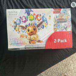Costco Pokémon Prismatic Evolutions (2 Pack)