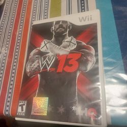 Wii Game Wwe 13 With Box No Manual 11 Dollars Firm 