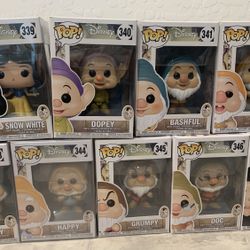 Funko Pop Disney’s Snow White And The 7 Dwarfs With Old Witch 